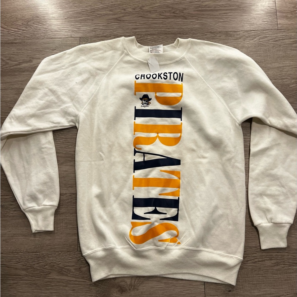 CROOKSTON pirates crew neck medium